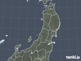 2020年10月16日の東北地方の雨雲レーダー