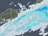 2020年10月17日の近畿地方の雨雲レーダー