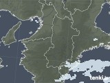 2020年10月18日の奈良県の雨雲レーダー