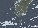 2020年10月19日の鹿児島県の雨雲レーダー