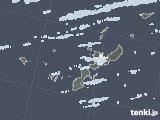 2020年10月20日の沖縄県の雨雲レーダー