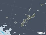 2020年10月21日の沖縄県の雨雲レーダー