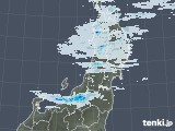 2020年10月25日の東北地方の雨雲レーダー