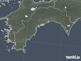 2020年10月25日の高知県の雨雲レーダー