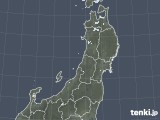 2020年10月27日の東北地方の雨雲レーダー