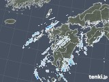 2020年11月01日の九州地方の雨雲レーダー