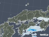 2020年11月13日の中国地方の雨雲レーダー