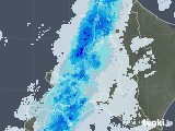 2020年11月13日の道央の雨雲レーダー