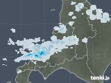 2020年11月18日の道央の雨雲レーダー