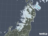 2020年11月21日の東北地方の雨雲レーダー