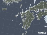 2020年11月25日の九州地方の雨雲レーダー