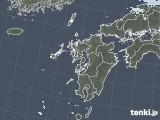 2020年12月21日の九州地方の雨雲レーダー