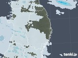 2020年12月21日の岩手県の雨雲レーダー