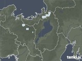 2020年12月27日の滋賀県の雨雲レーダー