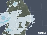 2020年12月28日の岩手県の雨雲レーダー