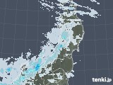 2021年01月02日の東北地方の雨雲レーダー