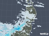 2021年01月08日の東北地方の雨雲レーダー