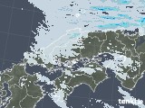 2021年01月08日の中国地方の雨雲レーダー