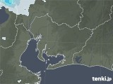 2021年01月10日の愛知県の雨雲レーダー