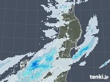 2021年01月16日の東北地方の雨雲レーダー