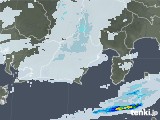 2021年01月16日の静岡県の雨雲レーダー