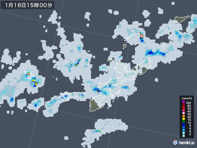 沖縄 県 雨雲 レーダー