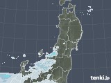 2021年01月22日の東北地方の雨雲レーダー