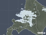 2021年01月22日の道央の雨雲レーダー