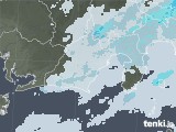2021年01月28日の静岡県の雨雲レーダー