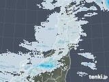 2021年01月29日の東北地方の雨雲レーダー
