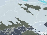 2021年01月29日の岡山県の雨雲レーダー