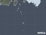 2021年02月01日の東京都(伊豆諸島)の雨雲レーダー