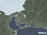 2021年02月01日の愛知県の雨雲レーダー