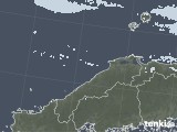 2021年02月03日の島根県の雨雲レーダー