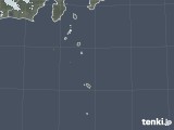 2021年02月07日の東京都(伊豆諸島)の雨雲レーダー