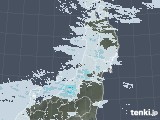 2021年02月08日の東北地方の雨雲レーダー