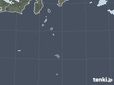 2021年02月08日の東京都(伊豆諸島)の雨雲レーダー