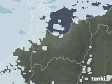 2021年02月08日の富山県の雨雲レーダー