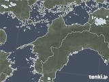 2021年02月08日の愛媛県の雨雲レーダー