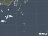 2021年02月14日の東京都(伊豆諸島)の雨雲レーダー