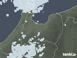 2021年02月14日の富山県の雨雲レーダー