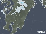 2021年02月15日の宮崎県の雨雲レーダー