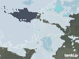 雨雲レーダー(2021年02月16日)