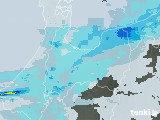 2021年02月17日の富山県の雨雲レーダー