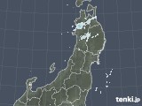 2021年02月22日の東北地方の雨雲レーダー