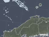 2021年02月23日の島根県の雨雲レーダー