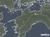 2021年02月24日の愛媛県の雨雲レーダー