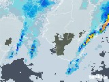 2021年03月12日の和歌山県の雨雲レーダー