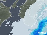 2021年03月25日の和歌山県の雨雲レーダー
