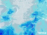 2021年03月28日の奈良県の雨雲レーダー